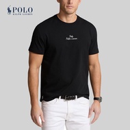 Polo Ralph Lauren เสื้อยืดผู้ชาย Classic Fit Logo Jersey T-Shirt รุ่น MNPOTSH1N822149 สีดำ