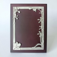 Pewter Wooden Plaque - FREE ENGRAVING SERVICE - Ready Stock