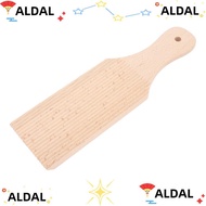 ALDAL 3PCS Gnocchi Board, Beech Wood Easy Clean  Making Tool,  Paddle Shape Ridged Surface Gnocchi M