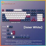 BBLUE 126 Keys Double  Keycap PBT Cherry Mechanical Game Keyboard For MX Switch Keycap GMK67 GMK87 G