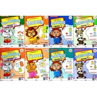 (KOHWAI & YOUNG)GET SMART WITH PRE-WRITING/MONEY/TIME/ADDING/SUBTRACTING AGES:4-5