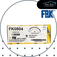 FBK Brake Shoes Perodua Viva (Rear) -FK0804