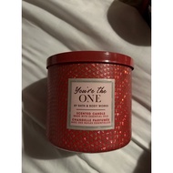 Bath &amp; Body Works Candle 3W Youre The One (YATO)