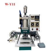 Desktop Pneumatic Hot Foil Stamping Machine Business Card Leather Bronzing Embossing Equipment  For PVC Card Paper Wood Press