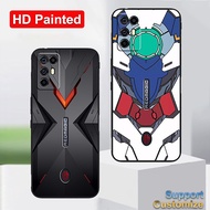 For Nubia Red Magic 6R Case NX666J HD Painted Silicone Back Cases For Nubia RedMagic 6R Phone Cover 