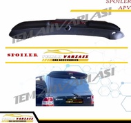 SPOILER SAYAP BELAKANG LAMPU TOPI BELAKANG MOBIL SUZUKI APV ARENA FIBER