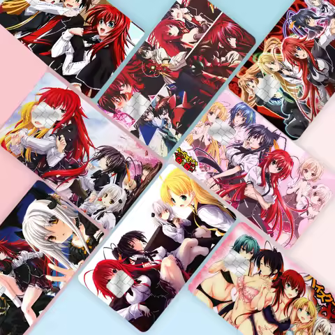 Anime High School Dxd Diy Credit Debit Card Sticker Party Sticker Decoration Waterproof Small Chip C