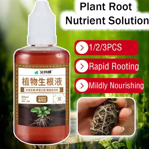 1/2/3Pcs Fast Rooting Stimulator,Root Stimulator for Plants,Plant Root Nutrient Supplement for Garde