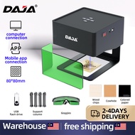 DAJA DJ6 Laser Engraver Machine Cutting Engraving Lazer Printer For portable glass dog tags engraved