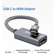 USB3.1Type-C to HDMI high-definition cable computer with screen conversion cable 4K@60Hz Thunderbolt 4 to HDMI mother