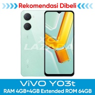 Vivo Y18 Y03 6/128GB RAM 6GB+6GB Extended ROM 128GB Mediatek Helio G85 50MP Camera Garansi Resmi