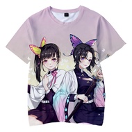 (พร้อมส่งในไทย)เสื้อยืดดาบพิฆาตอสูร kimetsu no yaiba tanjiro nezuko giyu zenitsu shinobu เสื้อยืด anime ลดราคา ถูกสุดๆ