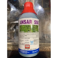 ANSAR 550 / 1 LITER Ancom MSMA Racun Rumpai Sentuhan / Racun Rumput Degil / Racun Rumput Cepat Mati 