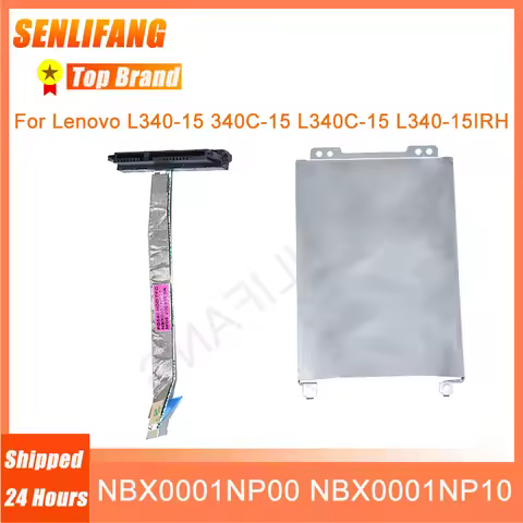 New HDD FFC Cable NBX0001NP00 NBX0001NP10 & Caddy Bracket Tray For Lenovo L340-15 340C-15 L340C-15 L