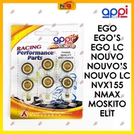 APPI Racing Pulley Roller EGO/NOUVO/NVX/NMAX/ELIT/MOSKITO