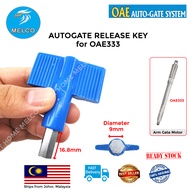 Autogate Motor Release Key DC Sliding motor kunci autogate release key