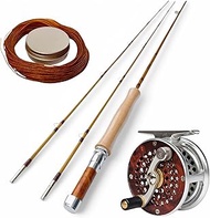 ZHUSROD Leonard 37 1/2 ACM Taper - 6ft 6in 2wt - Bamboo Fly Rod with Case - 2Pieces (Rod Kit)