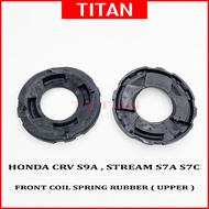 (1pc) Front Coil Spring Rubber 51402-S9a-014 Crv S9a [2002~06] Stream Rn1 Rn3 S7a S7c [2000~06]