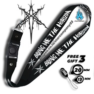 GANTUNGAN BMTH LOGO V2 LANYARD CELLPHONE HANGER & FOR ID CARD