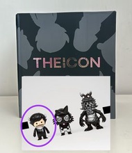 (賣/ 交換bg bear) 開盒確認款 The icon x How2work VIP門票限定200套銀色 Nick by Shon Chen