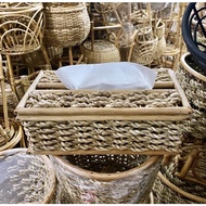RATTAN TISSUE BOX/TISSUE HOLDER