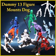 ◄ ♆ ◇ Dummy 13 Figure Mounts Dog Dummy 13 Action Figure Robot Toy Movable Joints Toy