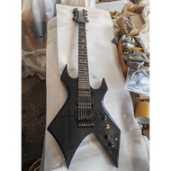 Bc Rich Warlock All Black Electric Guitar Humbucker Pickup Tremolo Bridge Professional Guitar