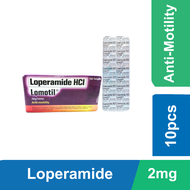 Lomotil Tablet Loperamide 2mg 10 pieces