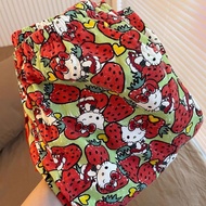 Red Strawberry Hello Kitty Pajama Pants Casual Home Pants