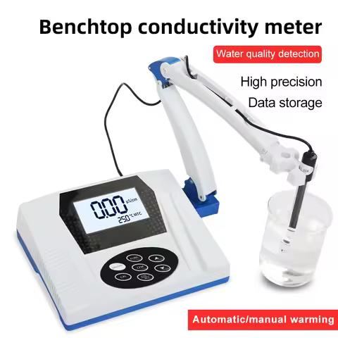 DDS-11C Desktop EC Meter Electrical Conductivity Monitor Industrial Water Treatment Conductivity Tes