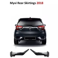 [ PERODUA MYVI 2018 ] Rear Skirting Gear Up BodyKit with PAINT