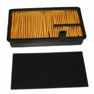 AIR FILTER COMBO FITS KUBOTA AIXAM DIESEL 500 & MORE  PAPER CLEANER FOAM SPONG 16667-11080
