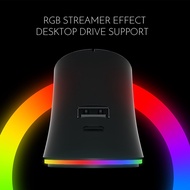 Pitta Studio GPW GPX Mouse Wireless Plastic RGB Power Charging Dock Base FPS Mod for Logitech G Series G903 G502 G703 Superlight