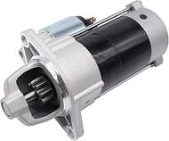 HiSport 18417 Starter Motor 1KW 12V 9-Tooth - Compatible with Kubota D782 D722 Diesel Engines 18HP 2