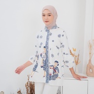 BRAWEE Blouse Batik Kerja Mbok Jamu