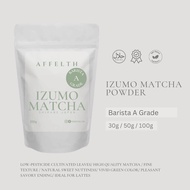 Authentic Premium Japanese Izumo Matcha powder from Shimane Prefecture, Japan. Latte / Barista / Des