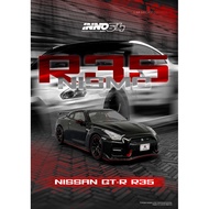 INNO64 INNO MODEL 1/64 NISSAN SKYLINE GT-R (R35) NISMO BLACK