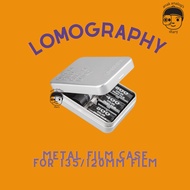Lomography Metal Film Case For 135/120mm Film Storage Roll Film
