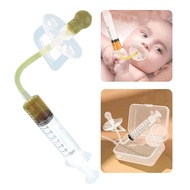 6pcs Baby Pacifier Medicine Dispenser Kit 10ml Oral Feeding Syringe Liquid Needle Feeder with Measur