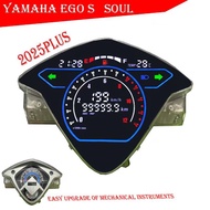 For YAMAHA Mio EGO S Mio Soul Digital Speedometer Gauge LED Meter Speedometer ASSY Odometer Tachomet