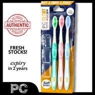 Alert Optimum Toothbrush 3-Pack 60g by PC Personal Collection