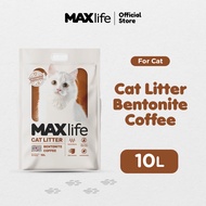 MAXlife Cat Litter Bentonite Coffee 10L