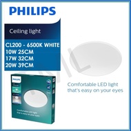 Philips CL200 LED Round Ceiling Light 6500K White Light 10W 17W 20W HDB Toilet Bedroom Store Living Room TML