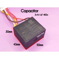 High Quality Original 1+4+3 uF 5 Wire Ceiling Fan Capacitor / Capasitor / Kapasitor Kipas Siling 1 +