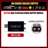 USB Video output Adapter For Car Android Player AV-Output To Roof Monitor ( TS10 M11136)