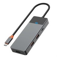 WiWU Linker 7in1 Wi-A721HD Alloy Adapter HUB for Laptop Macbook HDMI 60HZ Type-C