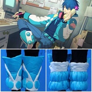 Athemis Dramatical Murder Seragaki Aoba ที่คลุมรองเท้าทำมือชิ้นส่วนเครื่องแต่งกายเครื่องประดับคอสเพล
