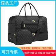 Popular Travel Storage Duffel Bag with Small Toiletry Bag Weekend Travel Duffel Bag Wash Handbag