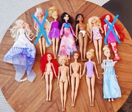 芭比娃娃 Barbie 公仔 素體 愛莎 魔法滿屋等等