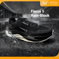 361 Degrees Fierce 5.0 RainBlock Men Running Shoes Widefoot Shock Absorption Cushioning Soft Jogging